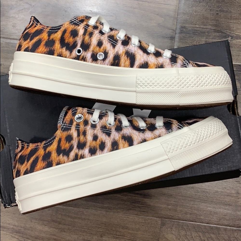 CONVERSE CTAS LIFT OX PLATFORM Egret/Black/Egret - Picture 13 of 16